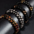 Argent | Jaspe léopard | Bracelet Vitalité